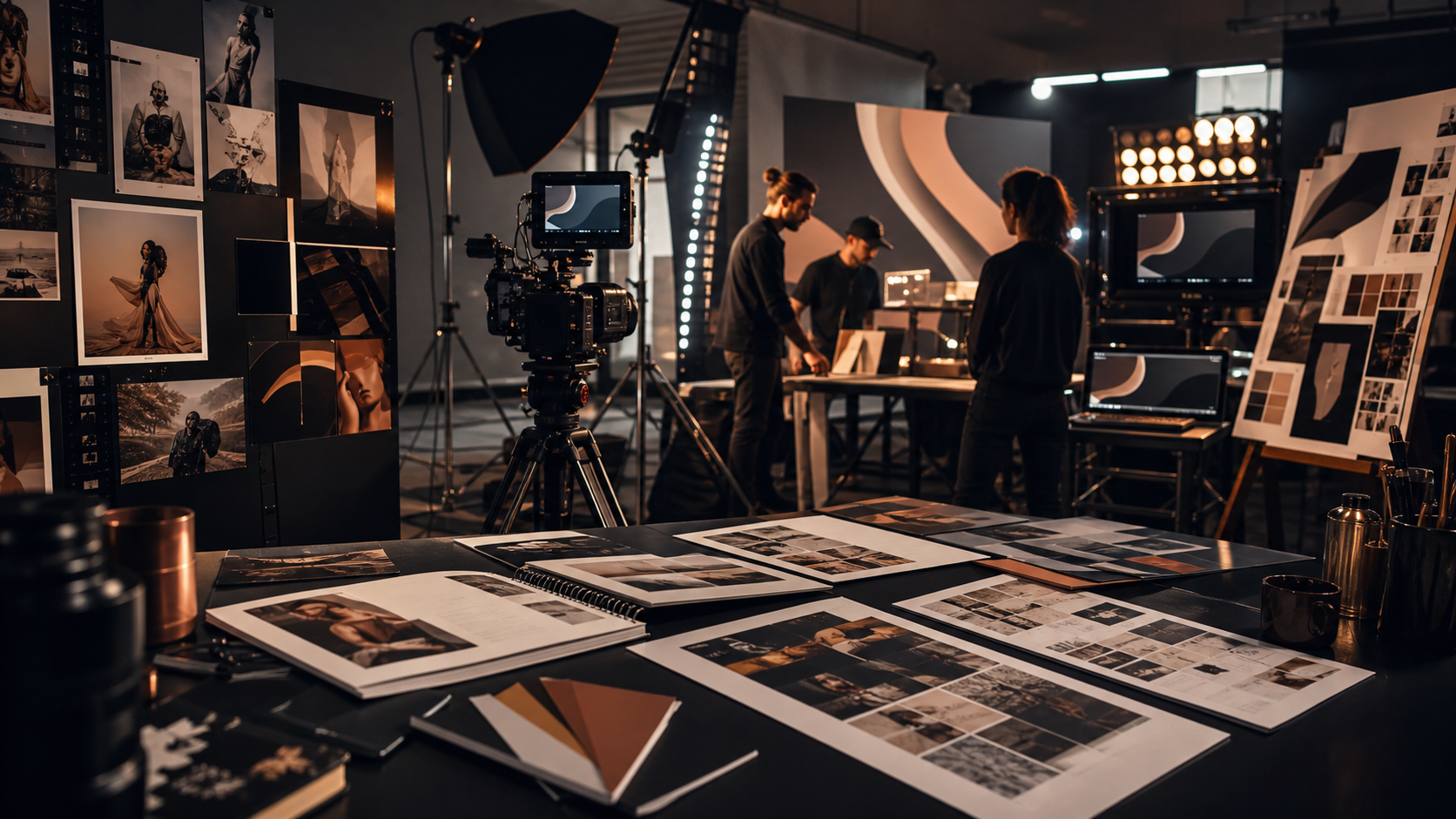 Studio de production publicitaire